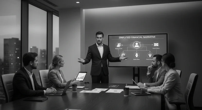 Learn how to communicate financial story to clients in a clear, structured, and compelling way without confusion. Build trust and improve decision-making.