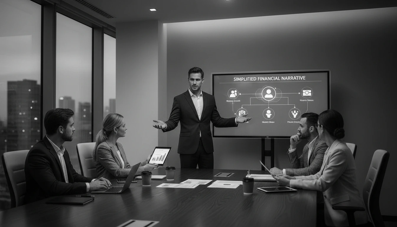 Learn how to communicate financial story to clients in a clear, structured, and compelling way without confusion. Build trust and improve decision-making.