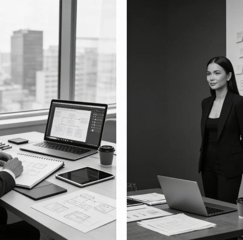 Difference Between Pitch Deck Designers and Pitch Deck Strategists